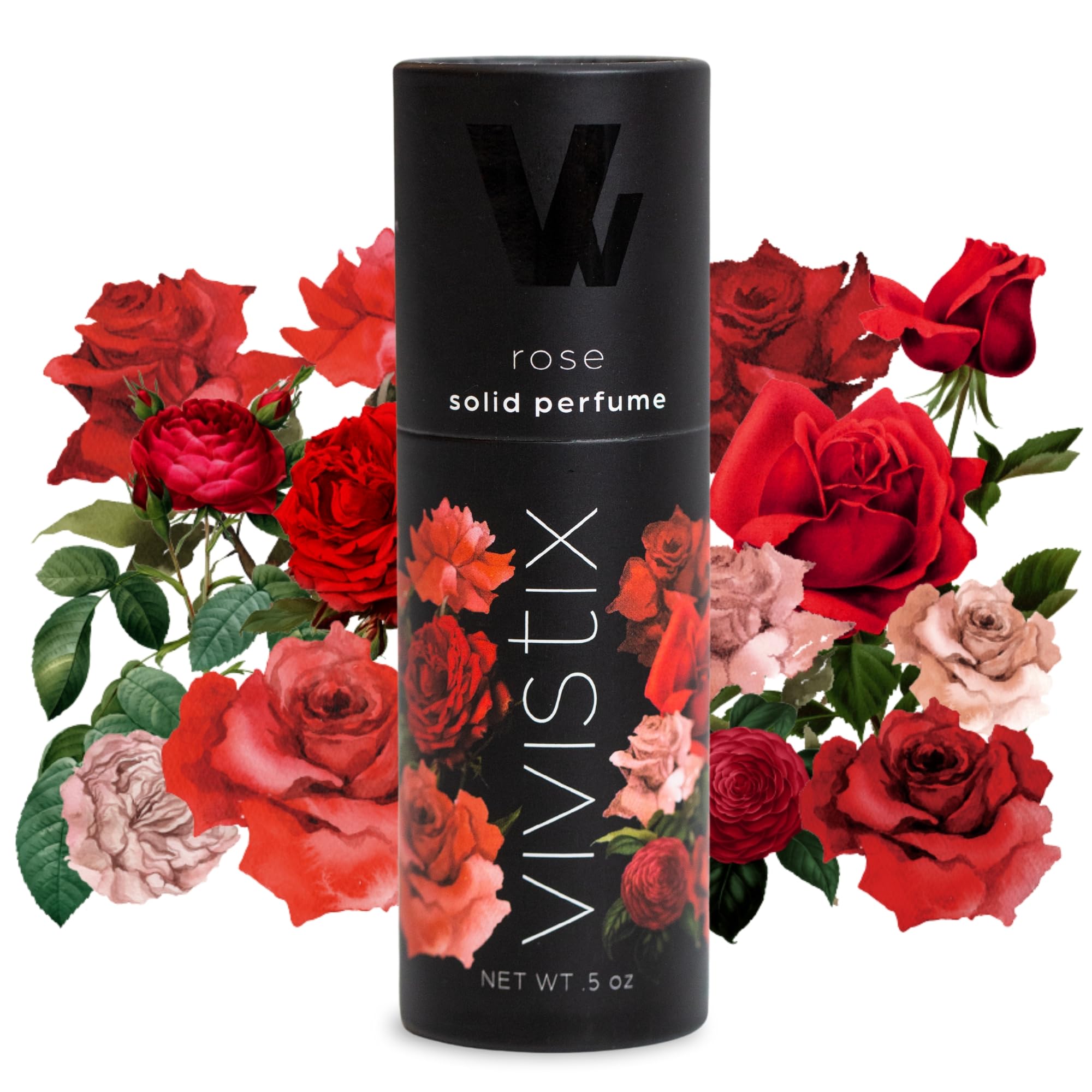 Amazon.com : Vivistix Solid Perfume Stick | Rose scent | Portable